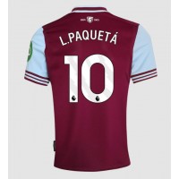 Dres West Ham United Lucas Paqueta #10 Domáci 2024-25 Krátky Rukáv